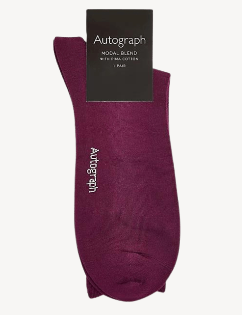 M&S Smart Modal Pima Cotton Socks