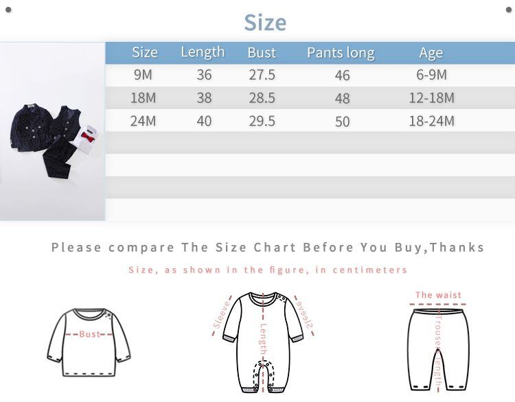 5-Pcs Baby Boy Formal Gentleman Bow Tie, Long-sleeve Shirt, Waist Coat and Plaid Coat & Pants Set