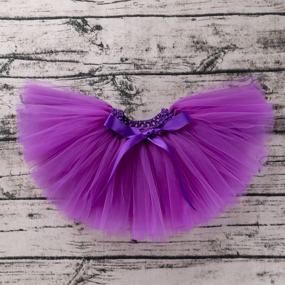 Baby Girl's Solid Tassel Skirt in Purple for 1 to 2 Years