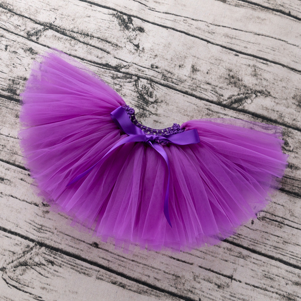 Baby Girl's Solid Tassel Skirt in Purple for 1 to 2 Years