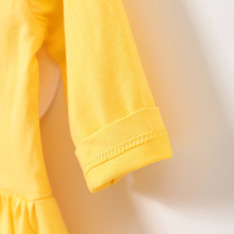 Baby Girl Unicorn Yellow Dress