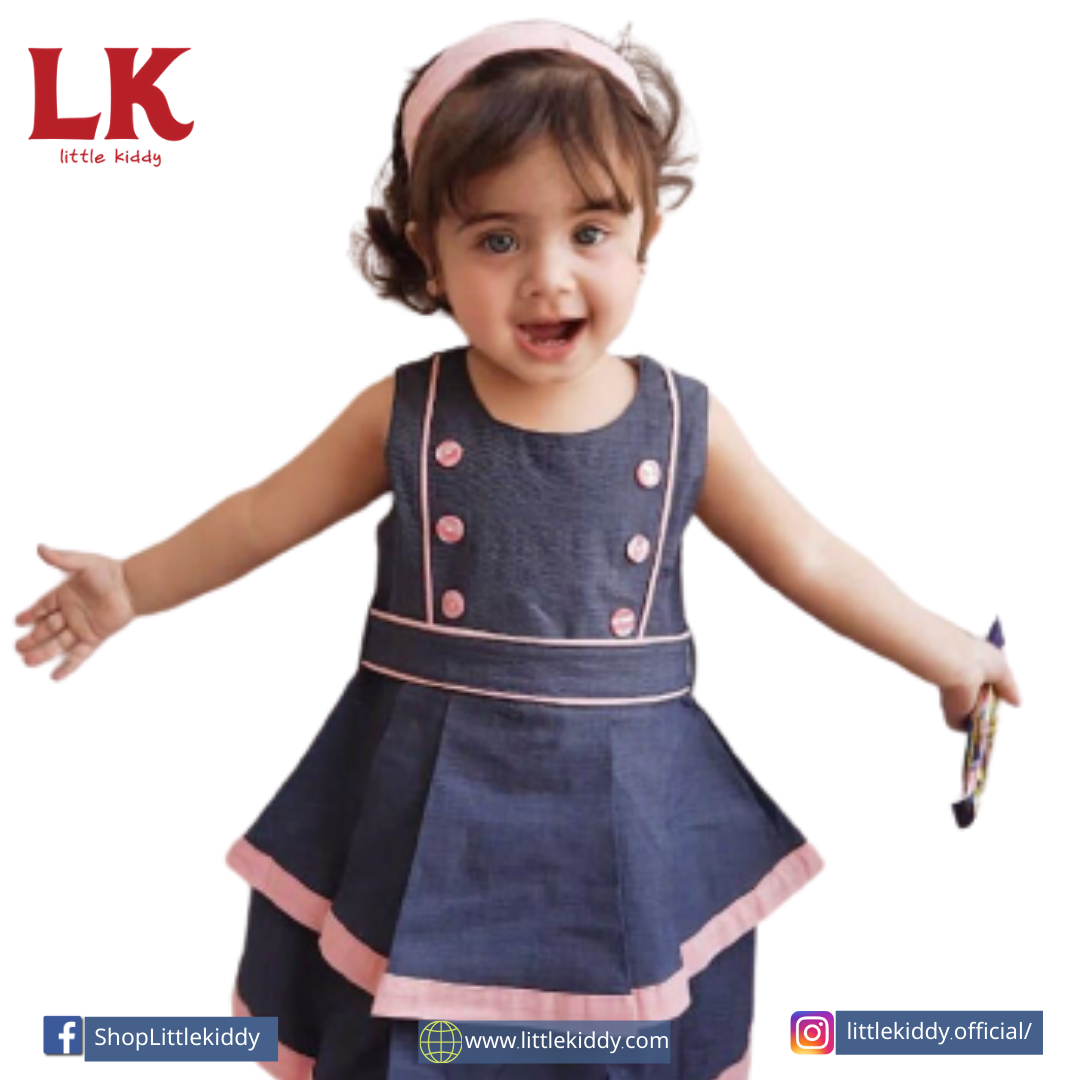 3pcs Summer Cotton Sleeveless Baby Girl Sweet Dress
