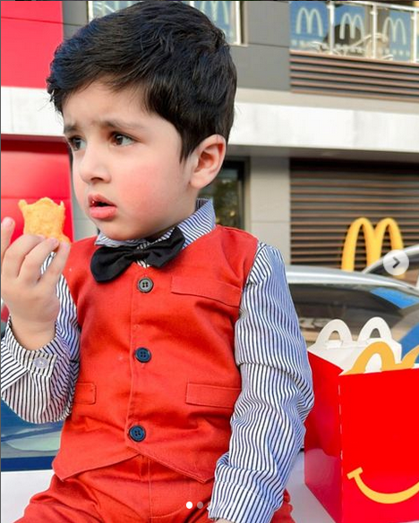 3-Piece Oceassional Wear Baby Boy Suit With Striped Print Shirt