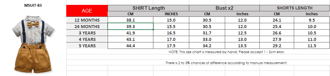 Baby Infant Toddler Boy elegant Party Birthday Eid Bow-tie Suit with Suspender Set