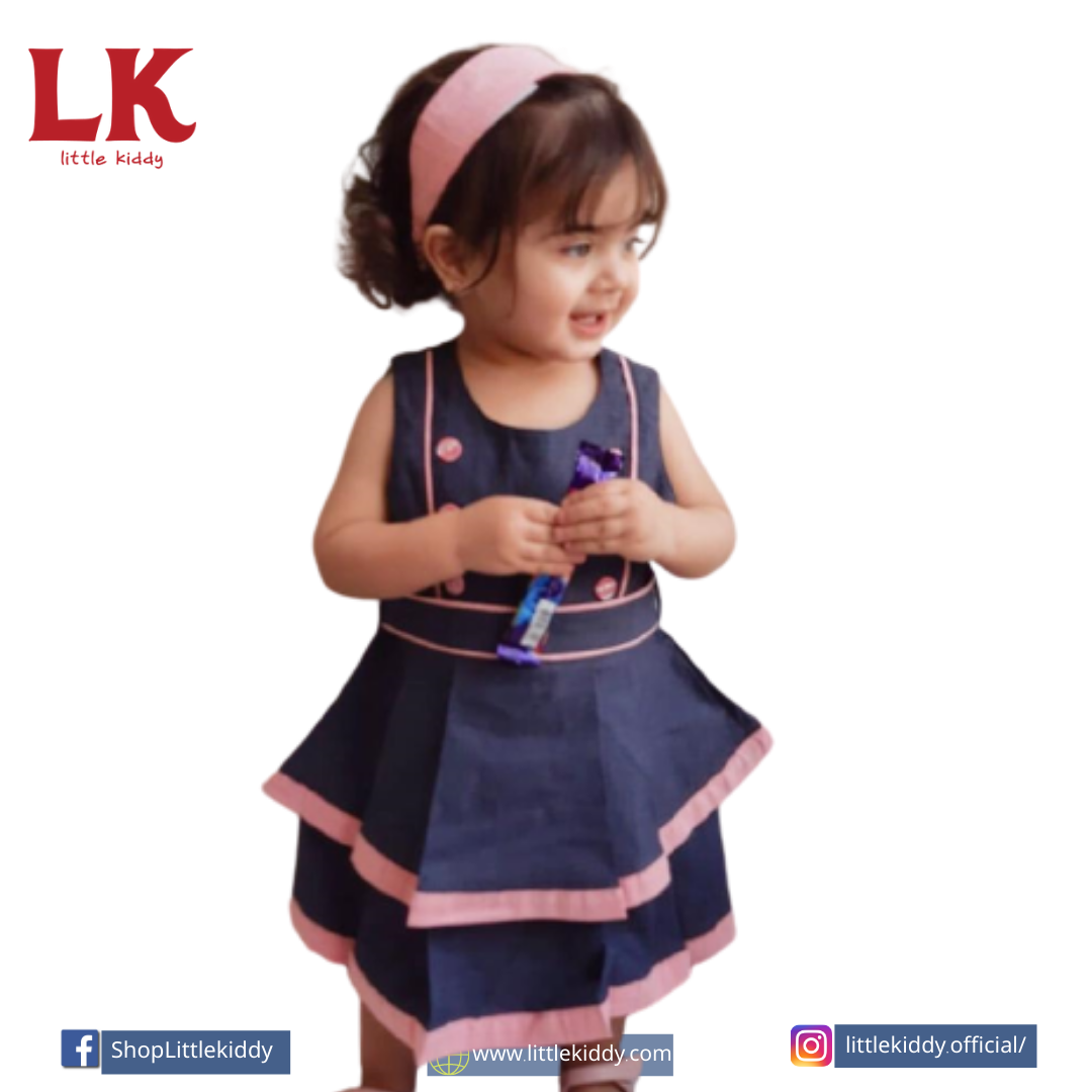 3pcs Summer Cotton Sleeveless Baby Girl Sweet Dress