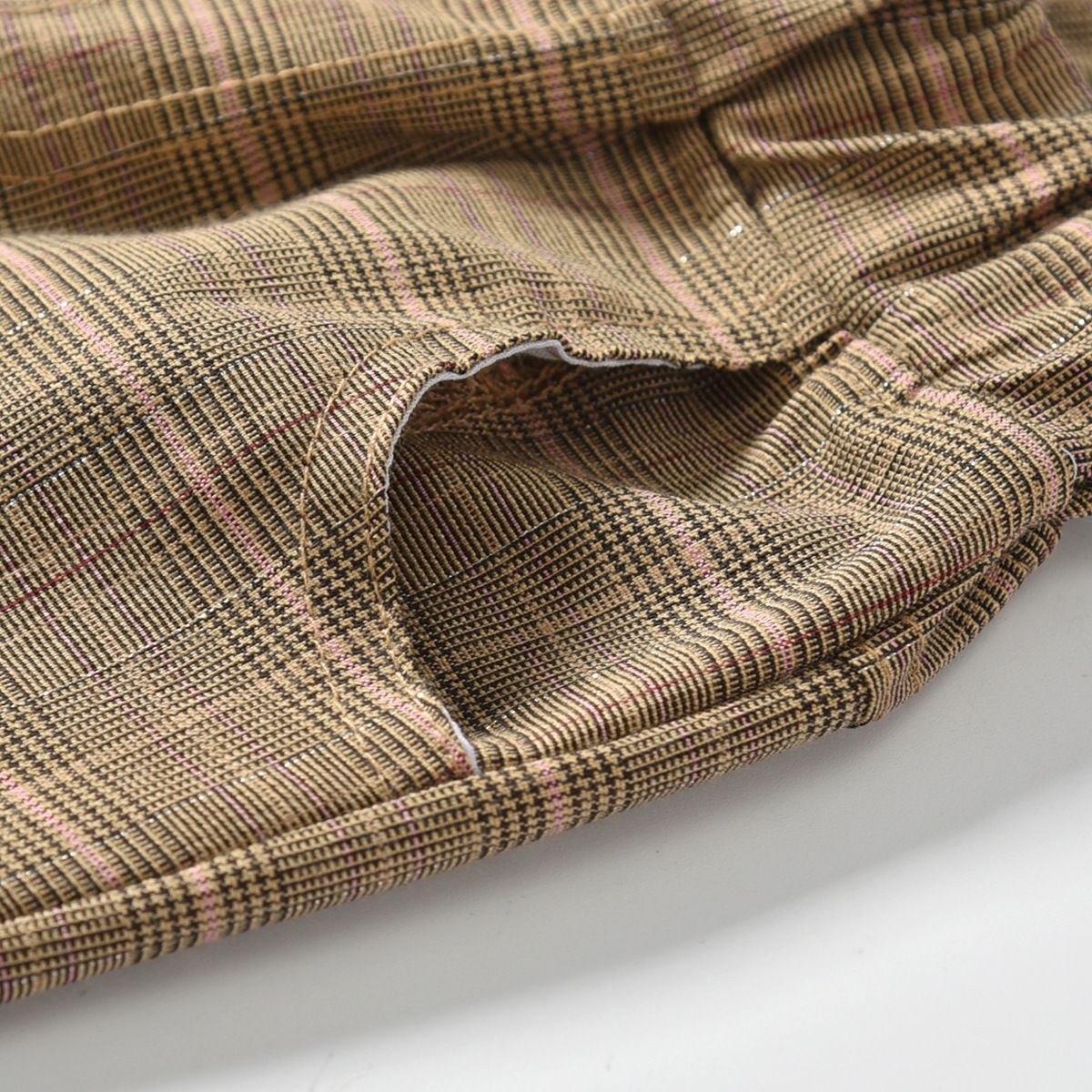 Little Kiddy Gentleman 3-Piece Formal Plaid Design Party Function Suit.