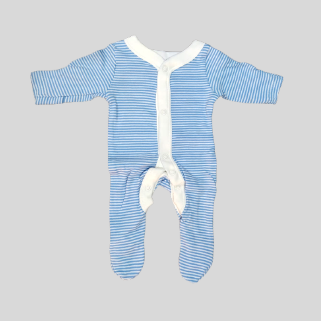 3-Piece M&S Early Size Organic Cotton Sleepsuits