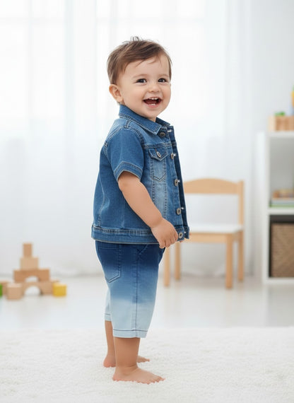 LK Comfortable Shaded cotton Shorts for Kids