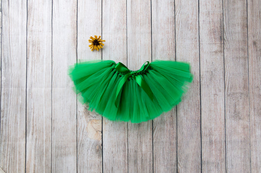 Baby Girl's Solid Tassel Skirt in Green for 1 to 2 Year