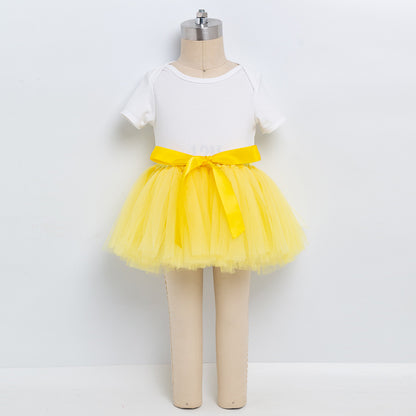 Baby Girl's Solid Tassel Skirt for 1 to 2 Year