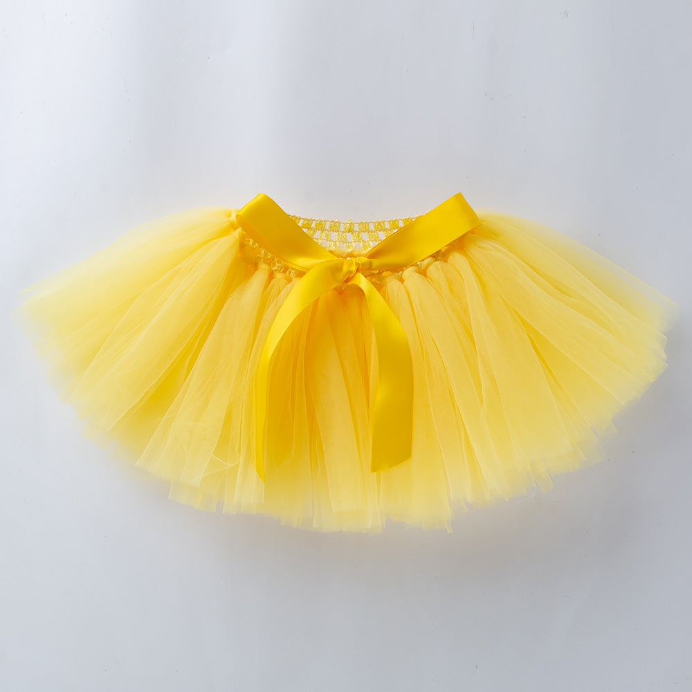 Baby Girl's Solid Tassel Skirt for 1 to 2 Year