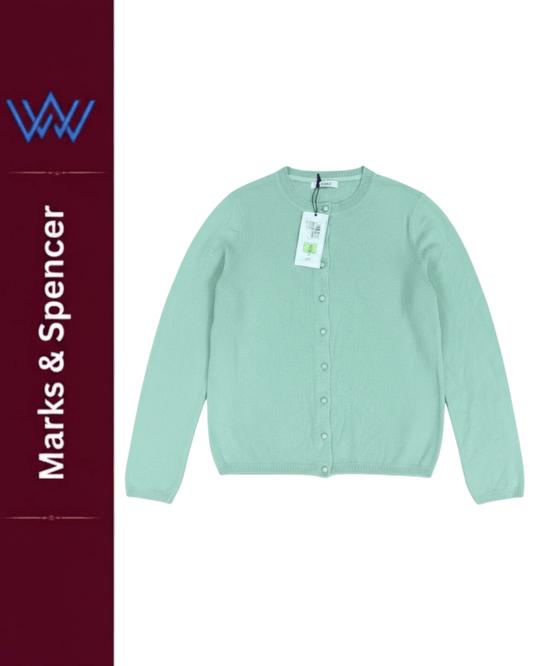 M&S Dusty Green Winter Jumper