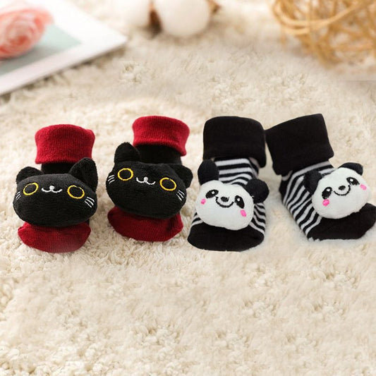 Pack of 2-Pairs Baby Warm Winter Socks