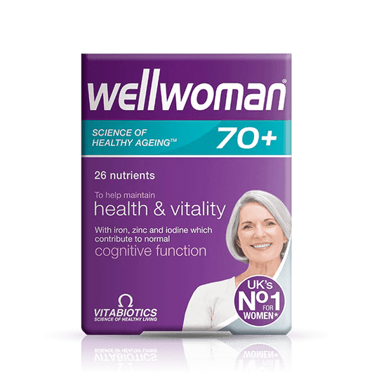 Vitabiotics Wellwoman 70 plus 30 Tablets