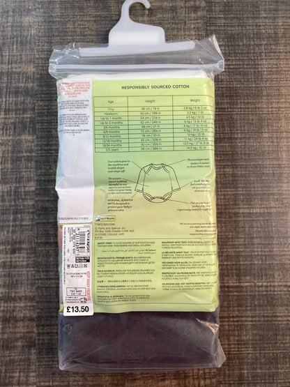 M&S 5 Piece Long Sleeve Body Suits