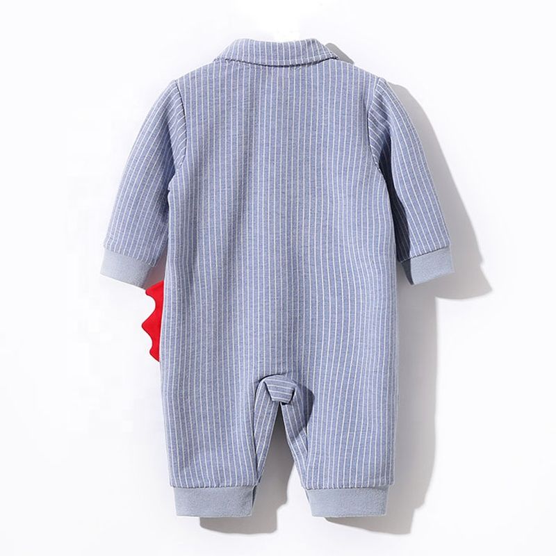 Baby Boy/Girl Trendy Dino Print Spring/Autumn Jumpsuit