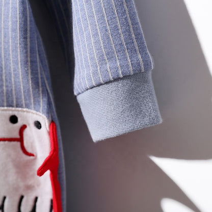 Baby Boy/Girl Trendy Dino Print Spring/Autumn Jumpsuit