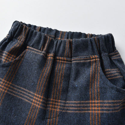 3pcs Infant Toddler Boy Party Birthday Winter Autumn Suit